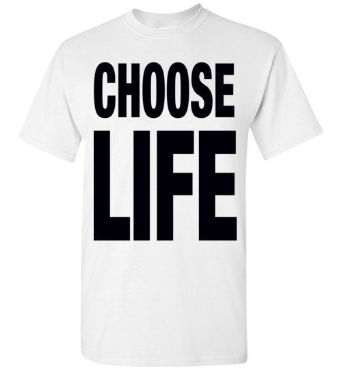 CHOOSE LIFE T Shirt Wham George Michael Retrò Anni 80 80 Vestito - Foto 9
