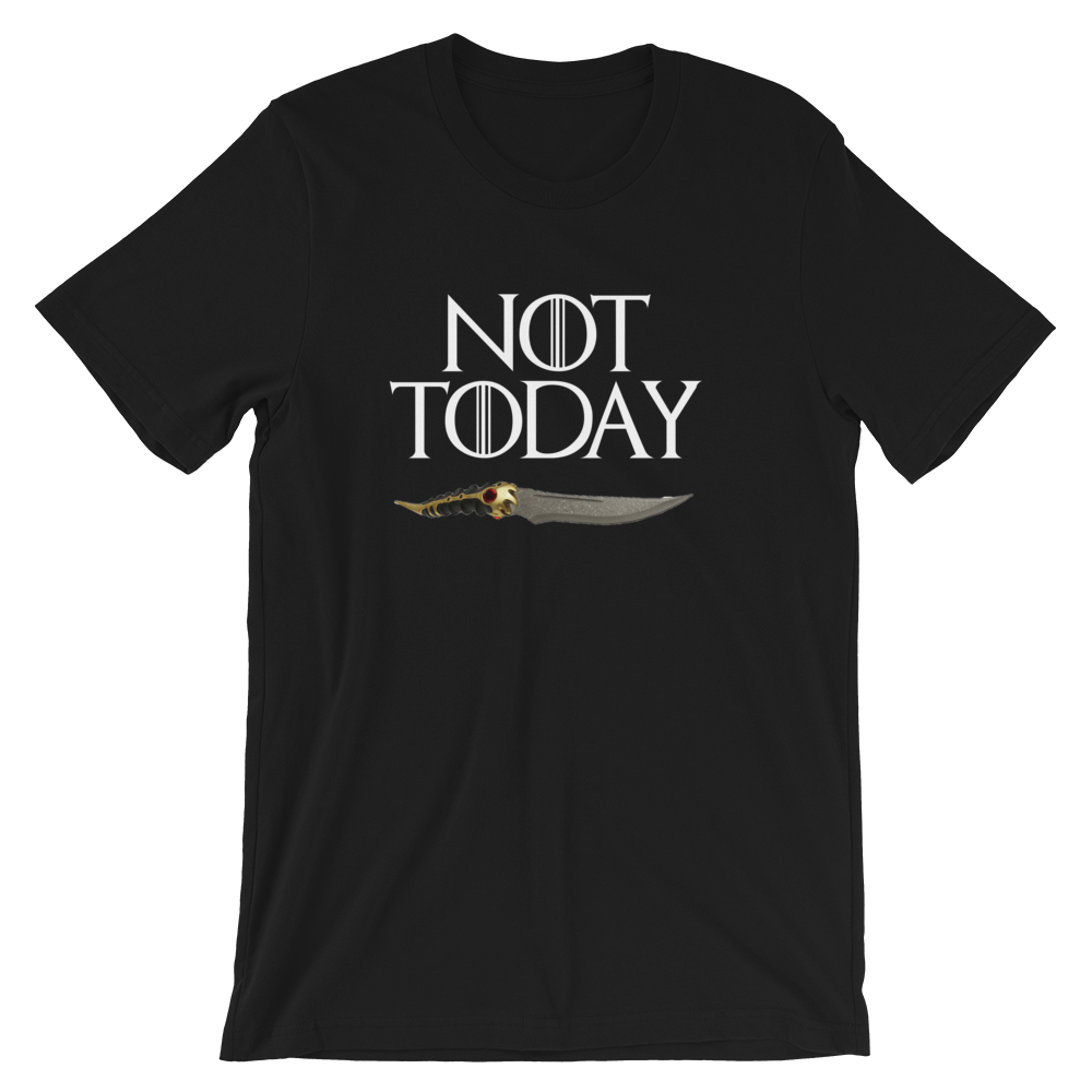 Not Today Arya Stark Dagger Shirt