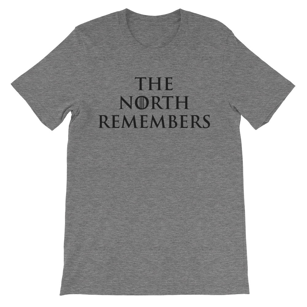 Game of thrones t shirt the cheap north remembers