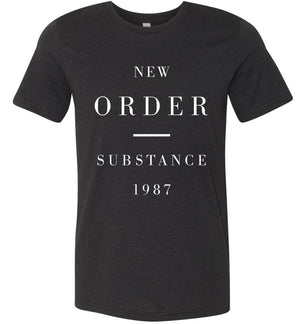 New Order Substance 1987 Shirt Dark Heather