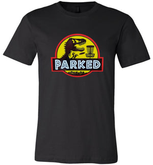 Parked Disc Golf T-Rex Shirt