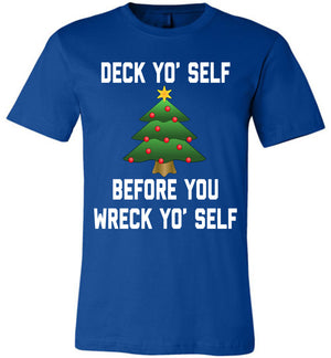 Deck Yo Self Funny Christmas T-Shirt