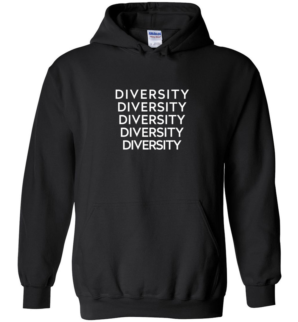 Diversity Hoodie Black