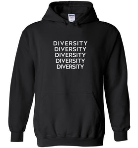 Diversity Hoodie Black