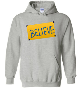 Ted Lasso Believe Sign Sweatshirt Hoodie Grey