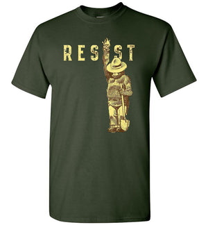 Resist Smokey Bear Unisex T-Shirt Forest