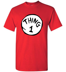 Thing One Dr. Seuss Thing 1 Shirt
