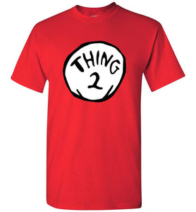 Thing Two Dr. Seuss Thing 2 Shirt