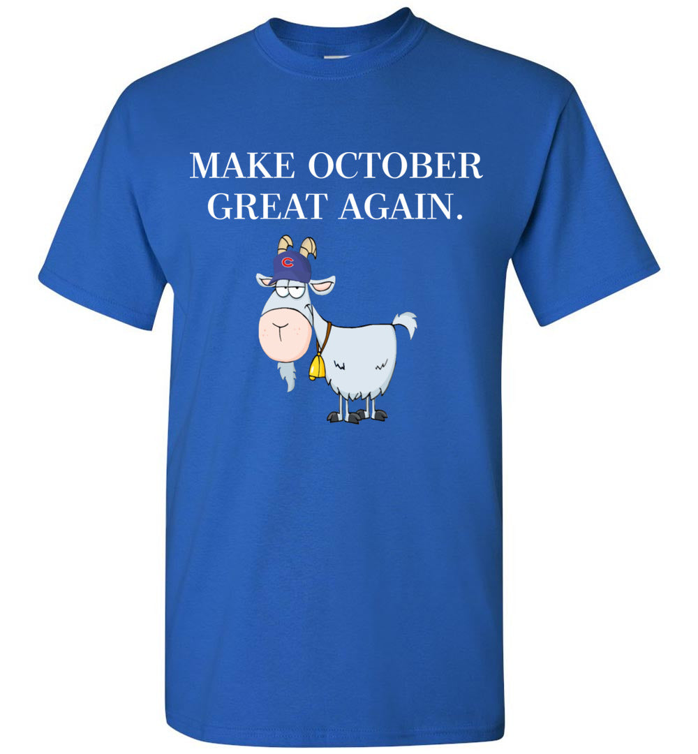 Goat Cubs Make October Great Again Shirt