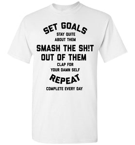 Set Goals Reddit Guy Shirt