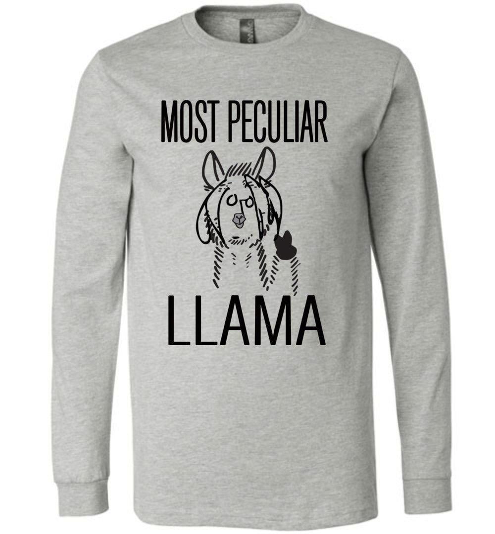 Most Peculiar Llama - John Lennon Inspired Long Sleeve Shirt