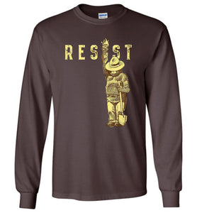 Smokey Bear Resist Long Sleeve Shirt