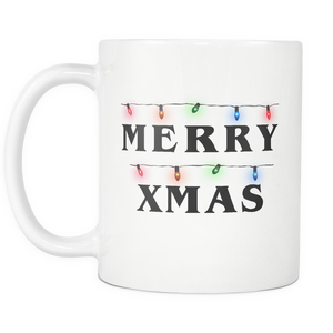 Merry Xmas Lights Mug