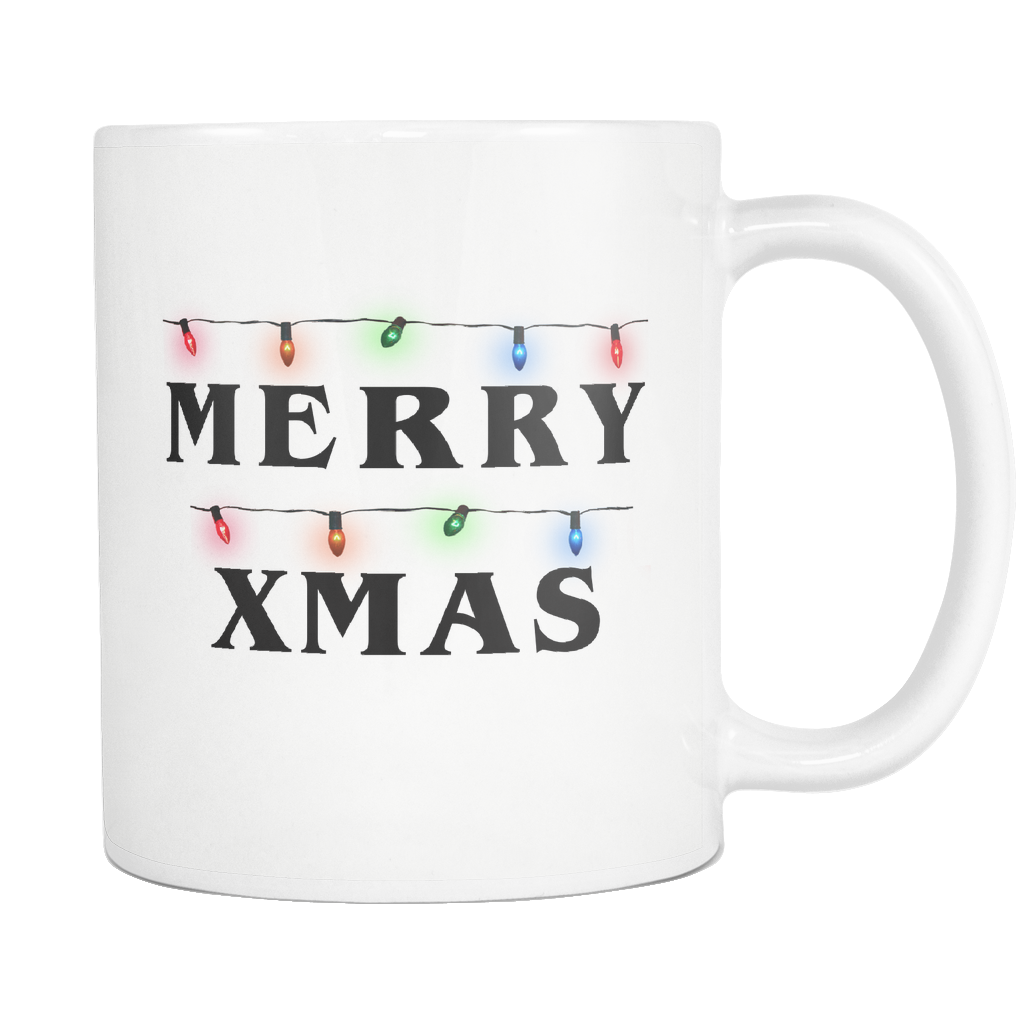Merry Xmas Lights Mug