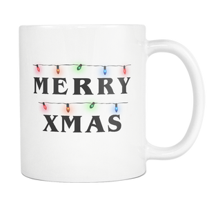 Merry Xmas Lights Mug