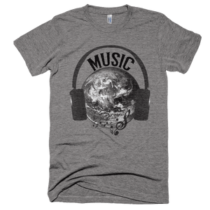 Music Is My World T-Shirt - Bring Me Tacos