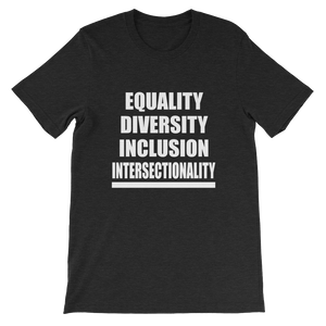 Equality Diversity Inclusion Intersectionality Shirt