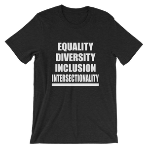 Equality Diversity Inclusion Intersectionality Shirt