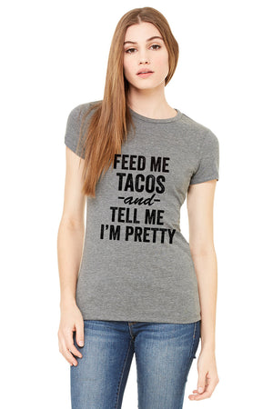 Feed Me Tacos Tee Ladies - Bring Me Tacos - 2