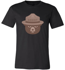 Resist Smokey Bear Resistance Equality T-Shirt