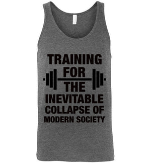 Training for the inevitable collapse of modern society Tank Top