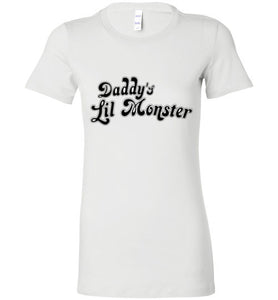 Daddy's Lil Monster Basic White T-Shirt - Bring Me Tacos