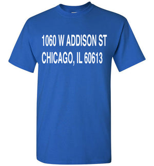 Wrigley Field Address T-Shirt - Bring Me Tacos