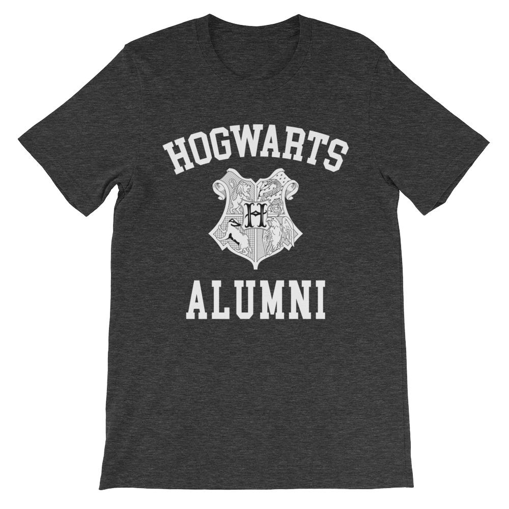 Hogwarts Alumni Shirt Dark Grey Heather