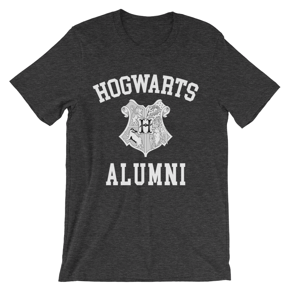 Hogwarts Alumni Shirt Dark Grey Heather