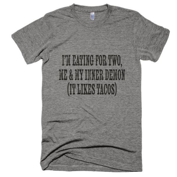 Me and My Inner Demon soft T-Shirt - Bring Me Tacos