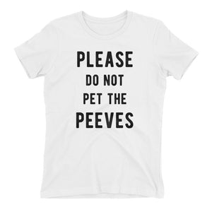 Pet Peeves Please do not pet them Women's t-shirt - Bring Me Tacos - 2