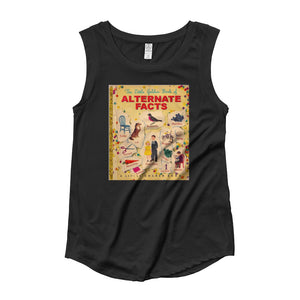 Alternative Facts Ladies Cap Sleeve T-Shirt