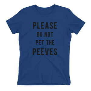 Pet Peeves Please do not pet them Women's t-shirt - Bring Me Tacos - 4