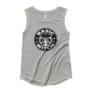 Basic Witch Ladies Cap Sleeve T-Shirt