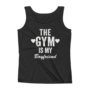 The Gym Is My Boyfriend Ladies Tank - Bring Me Tacos
