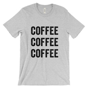 Coffee All Day Unisex short sleeve t-shirt