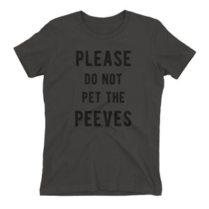 Pet Peeves Please do not pet them Women's t-shirt - Bring Me Tacos - 3
