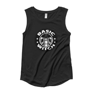 Basic Witch Ladies Cap Sleeve T-Shirt