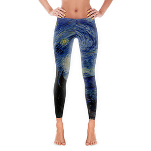 Starry Night Leggings - Bring Me Tacos - 1