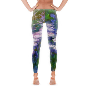 Water Lilies Leggings - Bring Me Tacos - 2