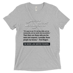 Mister Rogers, Fred Rogers Quotes t-shirt