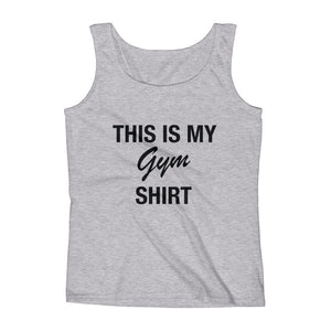 This Is My Gym Shirt Ladies Tank