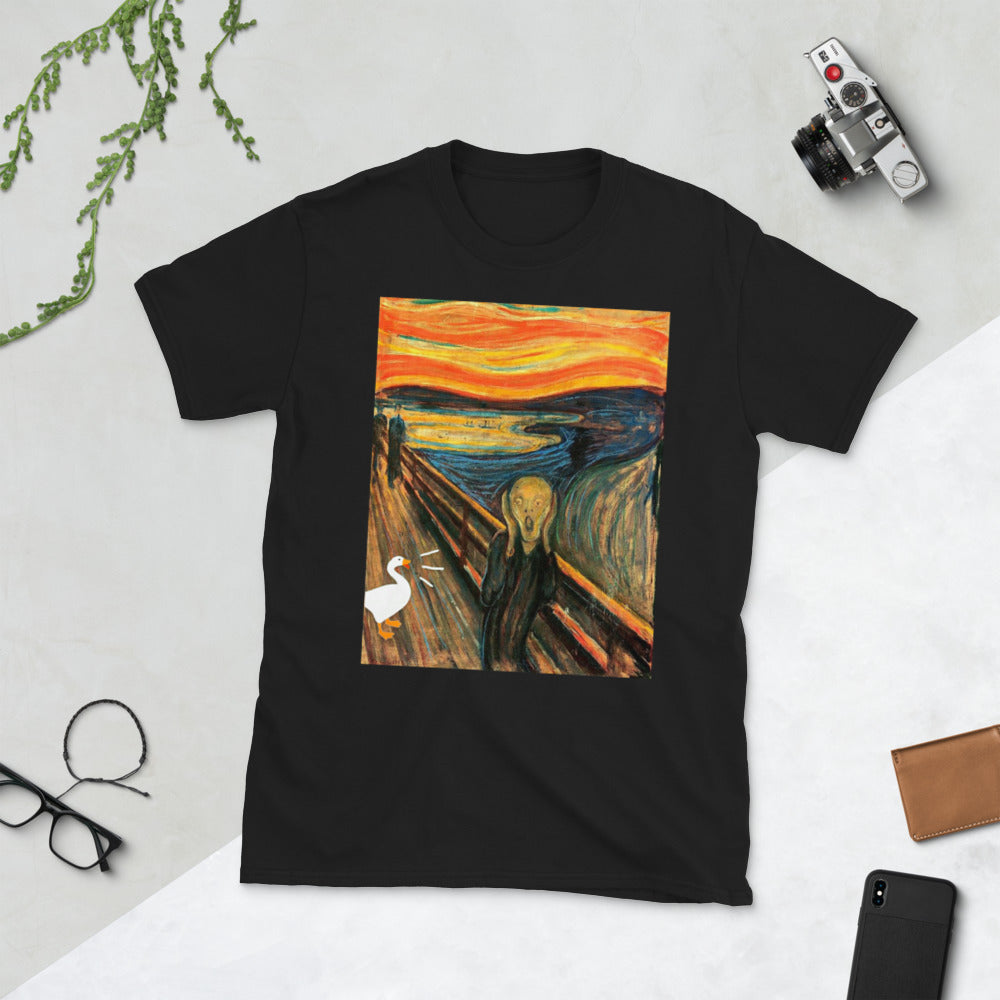 Untitled Goose Game Scream Unisex T-Shirt