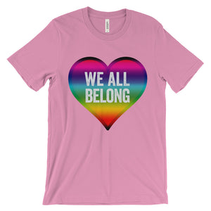 We All Belong Unisex short sleeve t-shirt