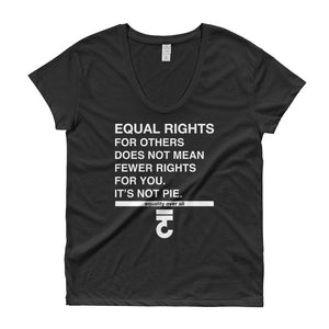 Equal Rights It's Not Pie Ladies' Roadtrip Tee