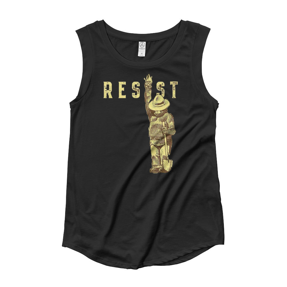 Resist Ladies Cap Sleeve T-Shirt