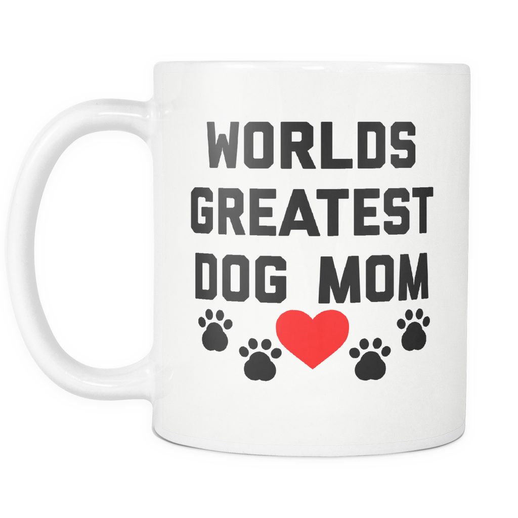 Worlds Greatest Dog Mom Mug