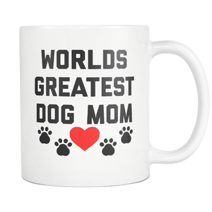 Worlds Greatest Dog Mom Mug