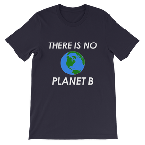 There Is No Planet B T-Shirt Earth Navy