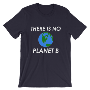 There Is No Planet B T-Shirt Earth Navy